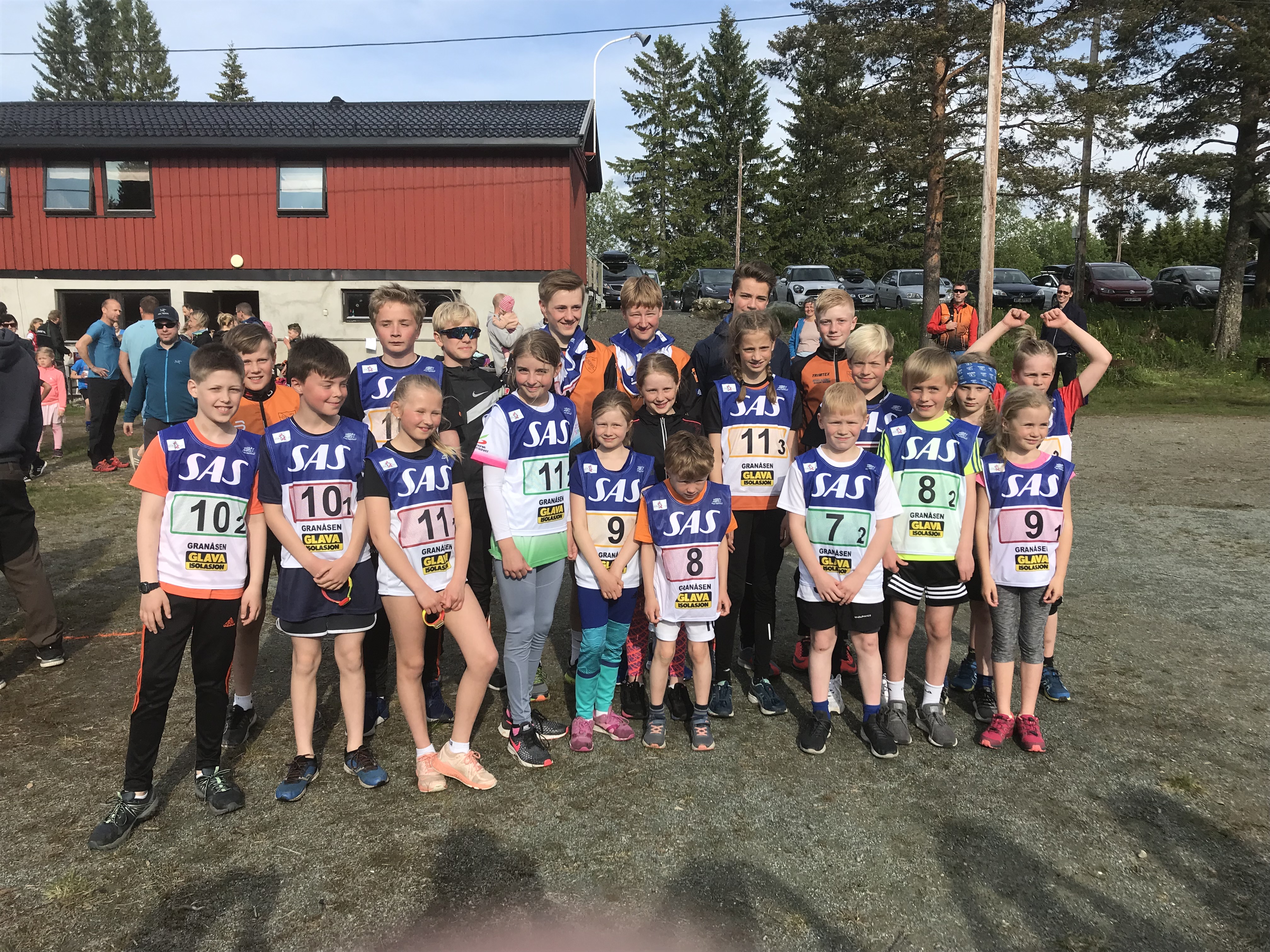 Utleira i sentrum på Leinstrandstafetten