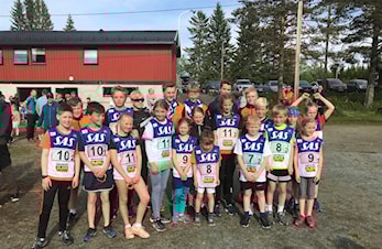 Utleira i sentrum på Leinstrandstafetten