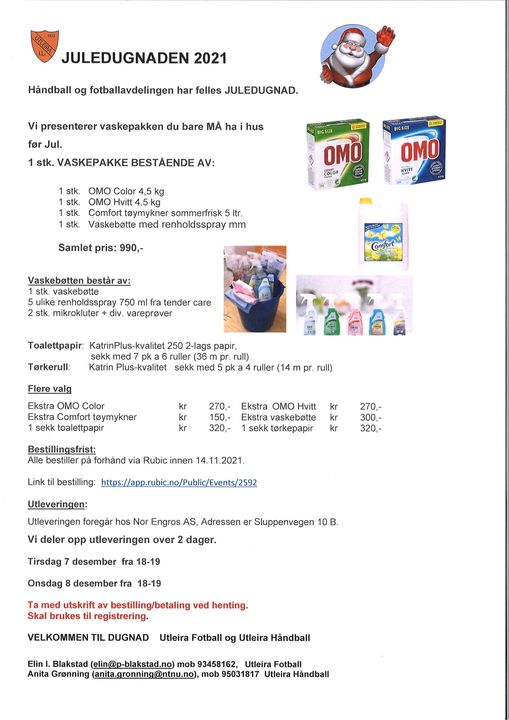 Endelig juledugnad med gode vaskeprodukter