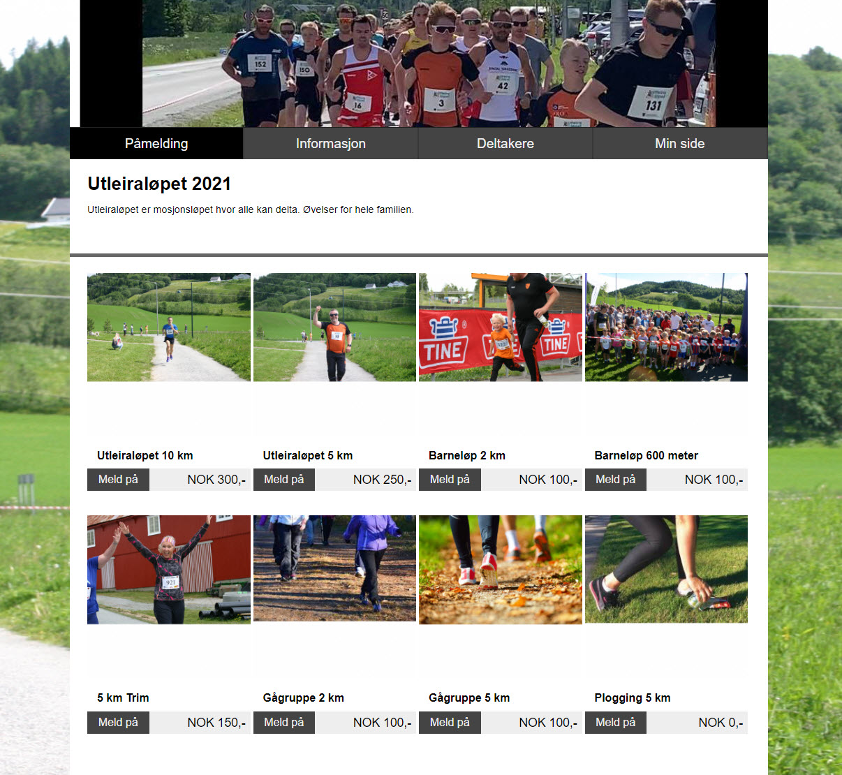 Utleiraløpet 2021, lørdag 28. august