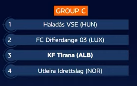 Utleira futsal til Albania i Champions League