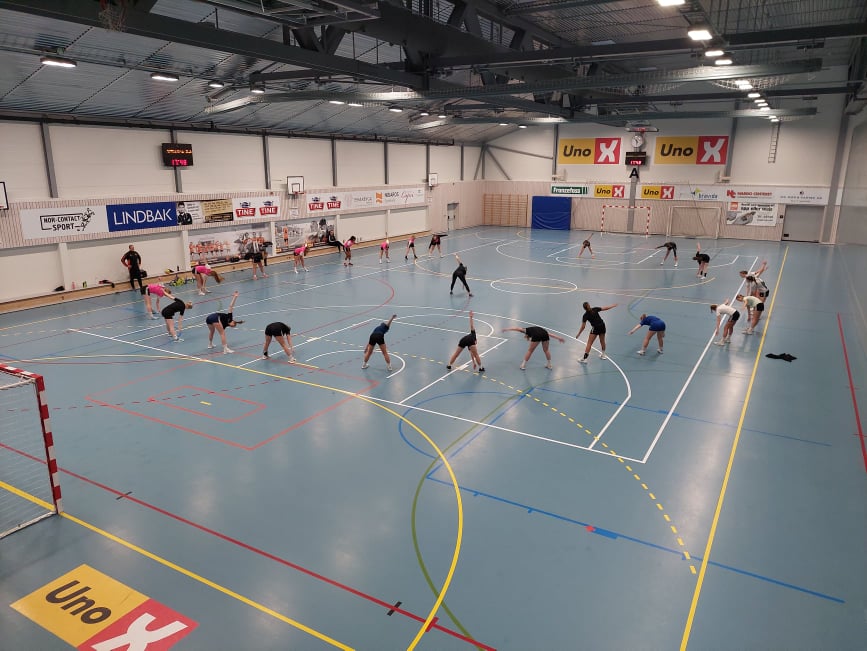 Trondheim Idrettsklinikk er godt i gang med fysisk trening