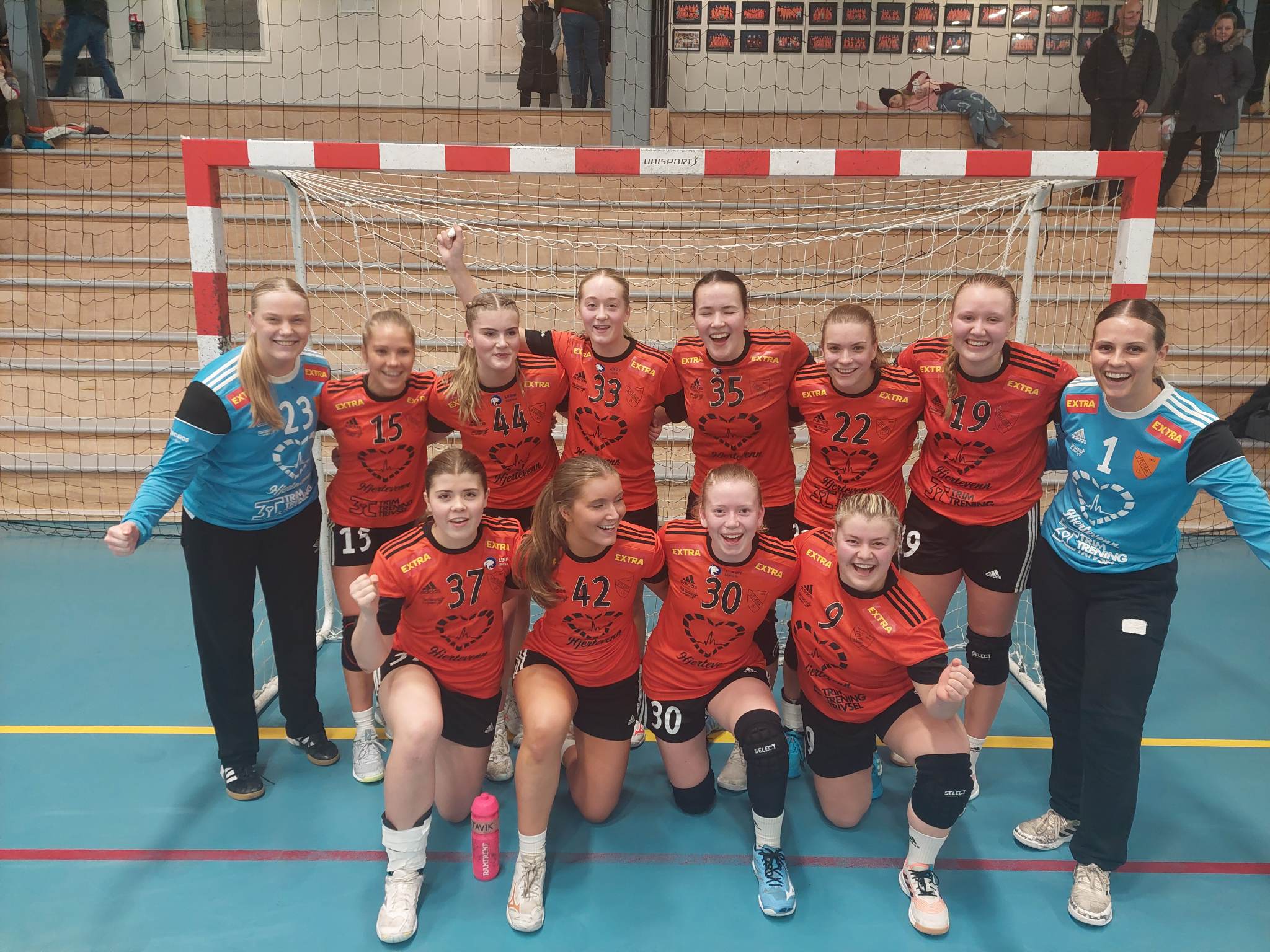 Rekruttene med sterk hjemmeseier