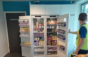 Ny kjøkkenkrok i Utleirahallen