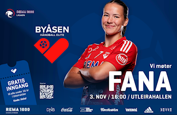 Byåsen Håndball Elite tar imot Fana i Rema 1000 ligaen 3.11