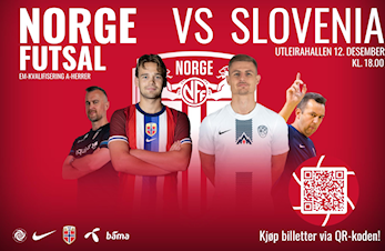 VIP-info før landskampen i Utleirahallen 12. desember.