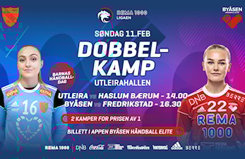 Bli med på håndballfest i Utleira hallen