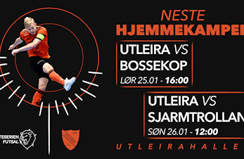 Futsal Herrer Elite spiller hjemmekamper lørdag og søndag