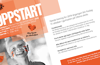 Oppstart av 2019-årgangen i håndball