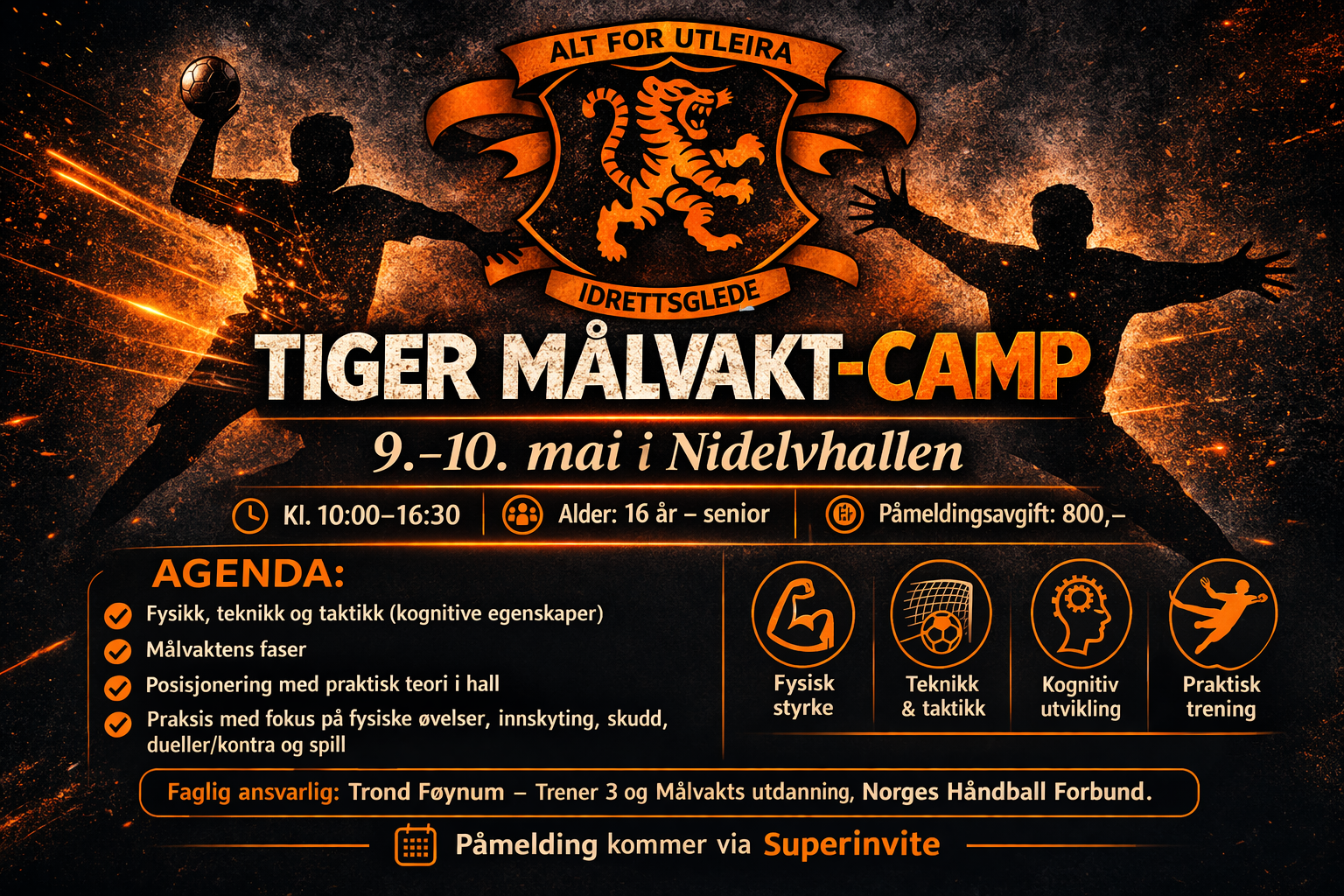 TigerCamp Målvakt