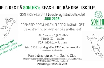 Meld deg på Son HK