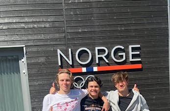 6 sandvinutøvere på landslagssamling