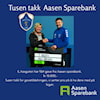 Takk til Aasen Sparebank