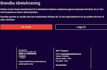 Helt ny medlemsinnmelding