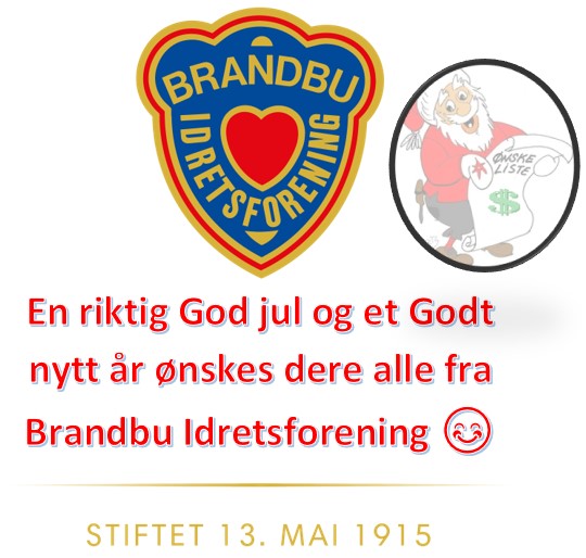 Med ønske om en riktig God Jul og et Godt nytt år!