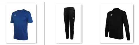 Turneringstilbud på treningsklær