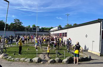 Sommerstemning på KM-sprint