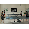 Bordtennis med sin første barneturnering