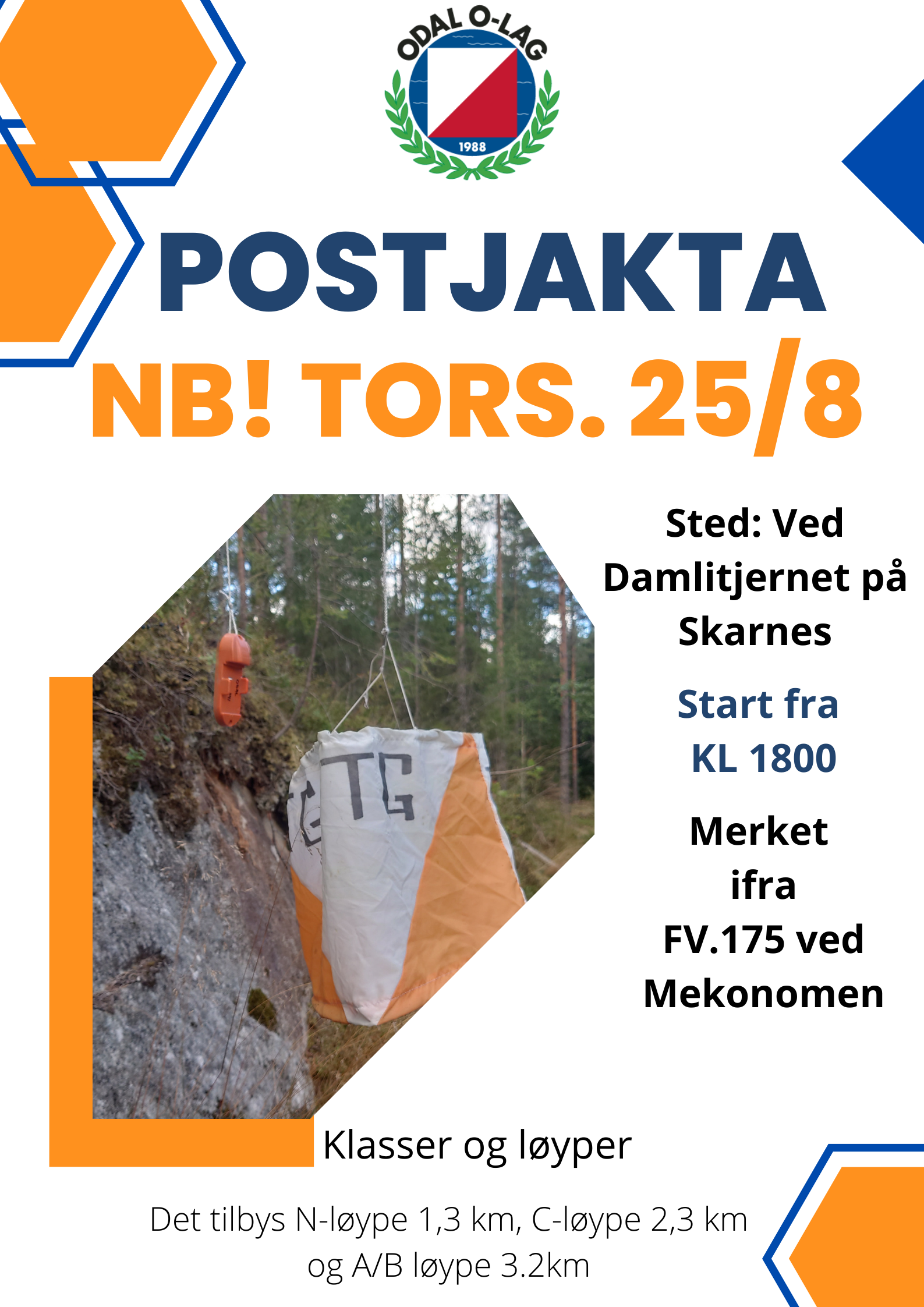 Postjakta torsdag 25/8