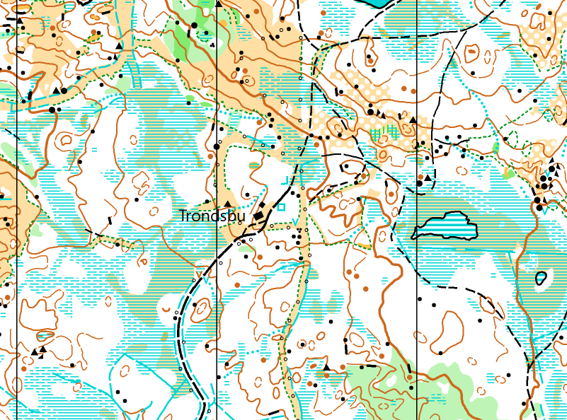 Resultater postjakta 5. løp