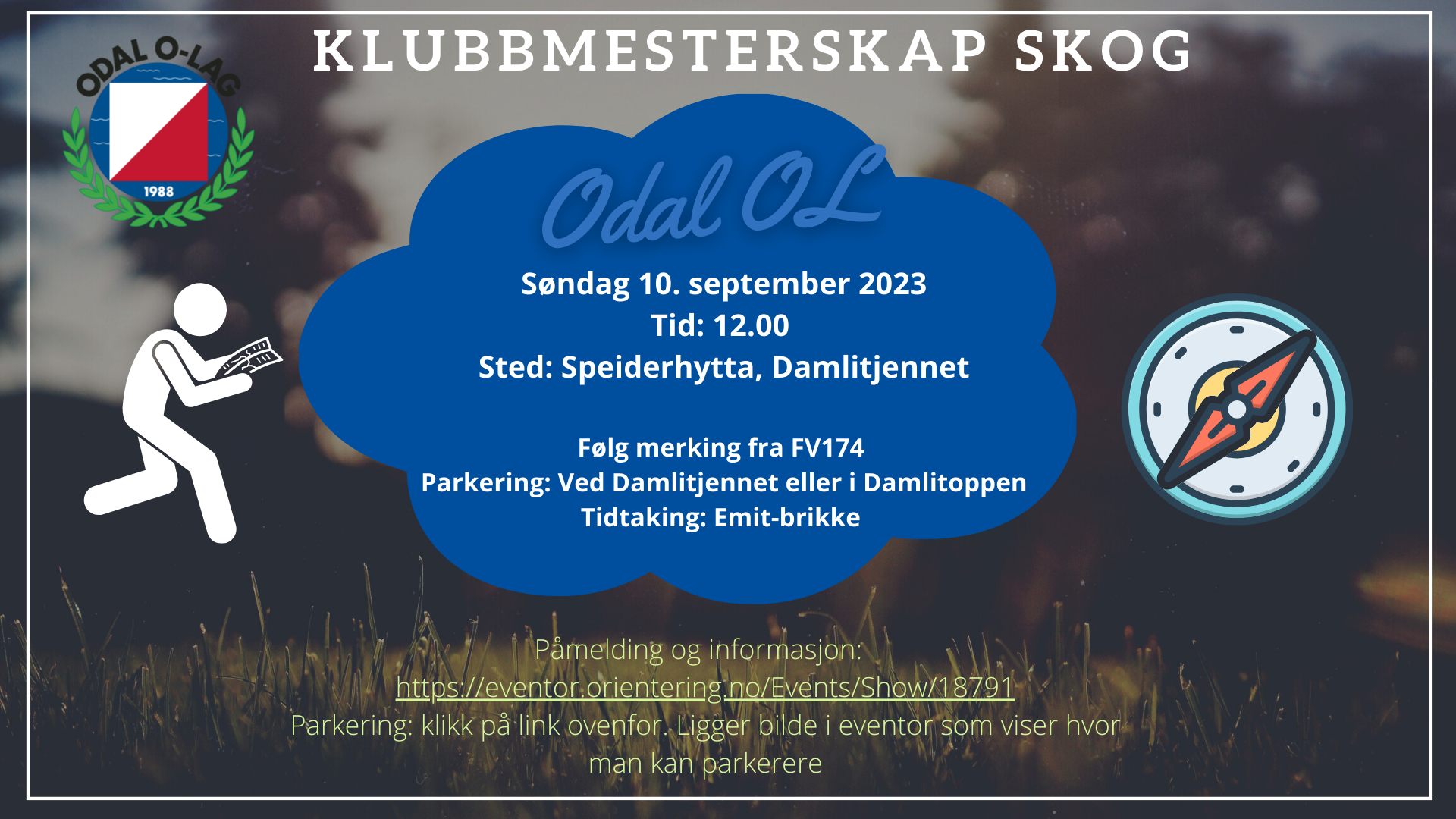 Klubbmesterskap Odal OL skog