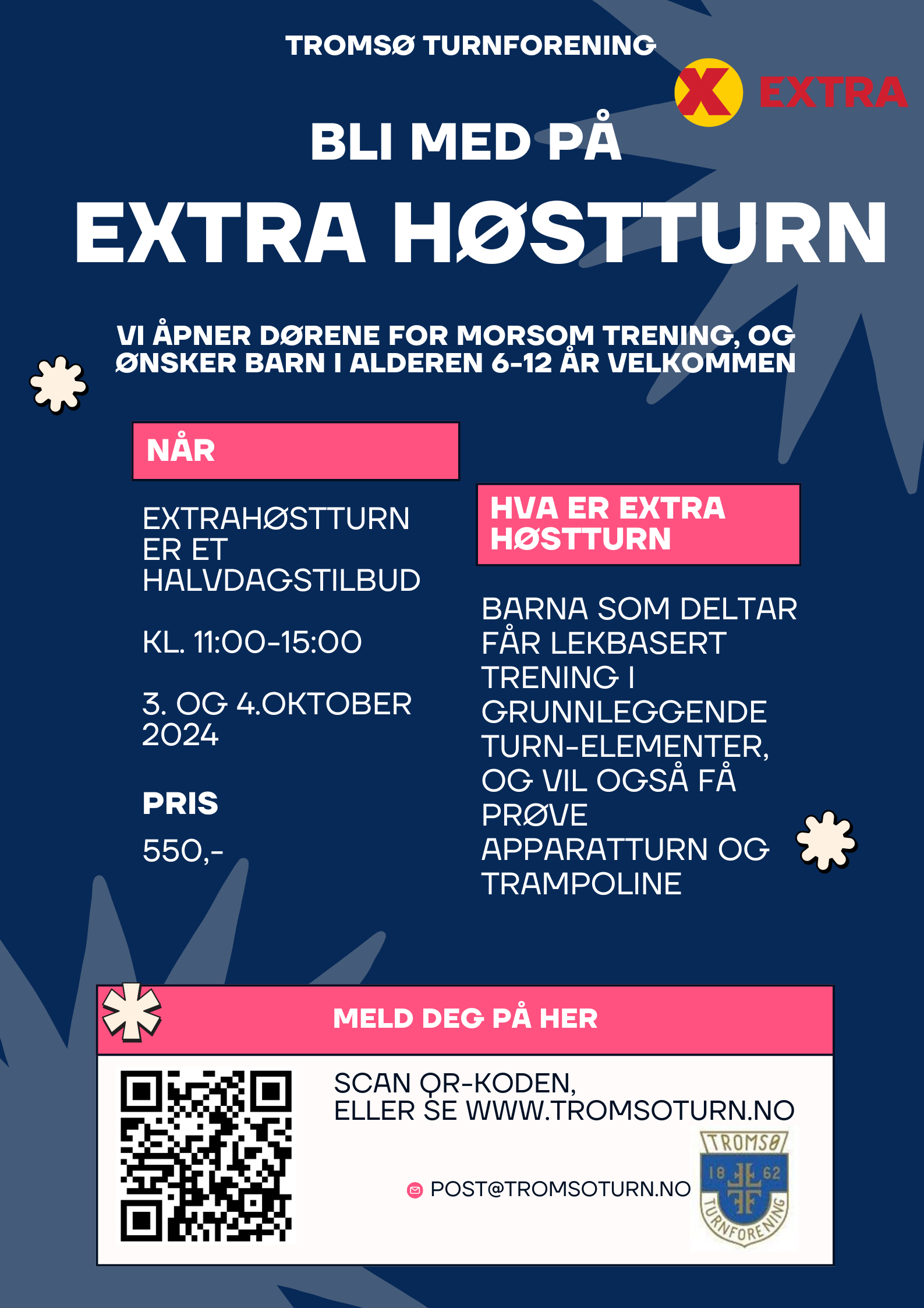 HØST TURN 2024 - GRATIS - MAKS ANTALL PLASSER