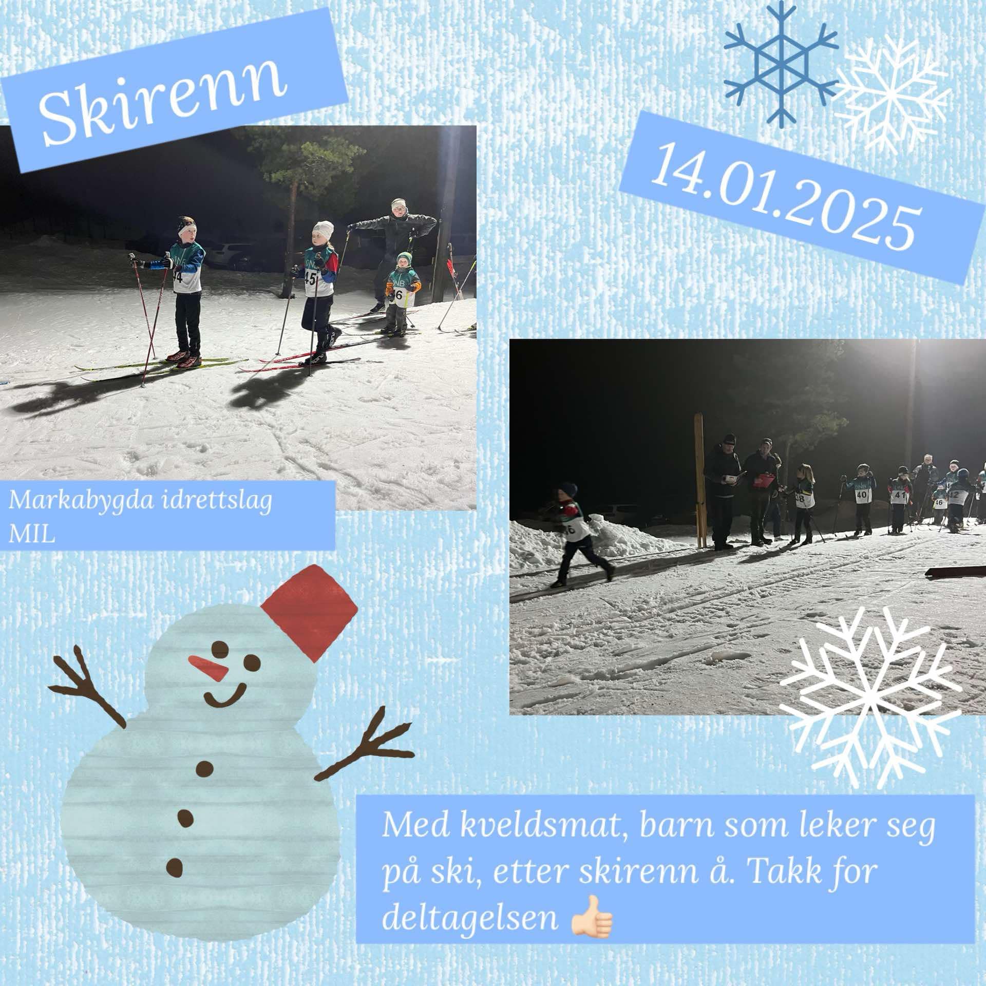 Årets første klubbrenn!!