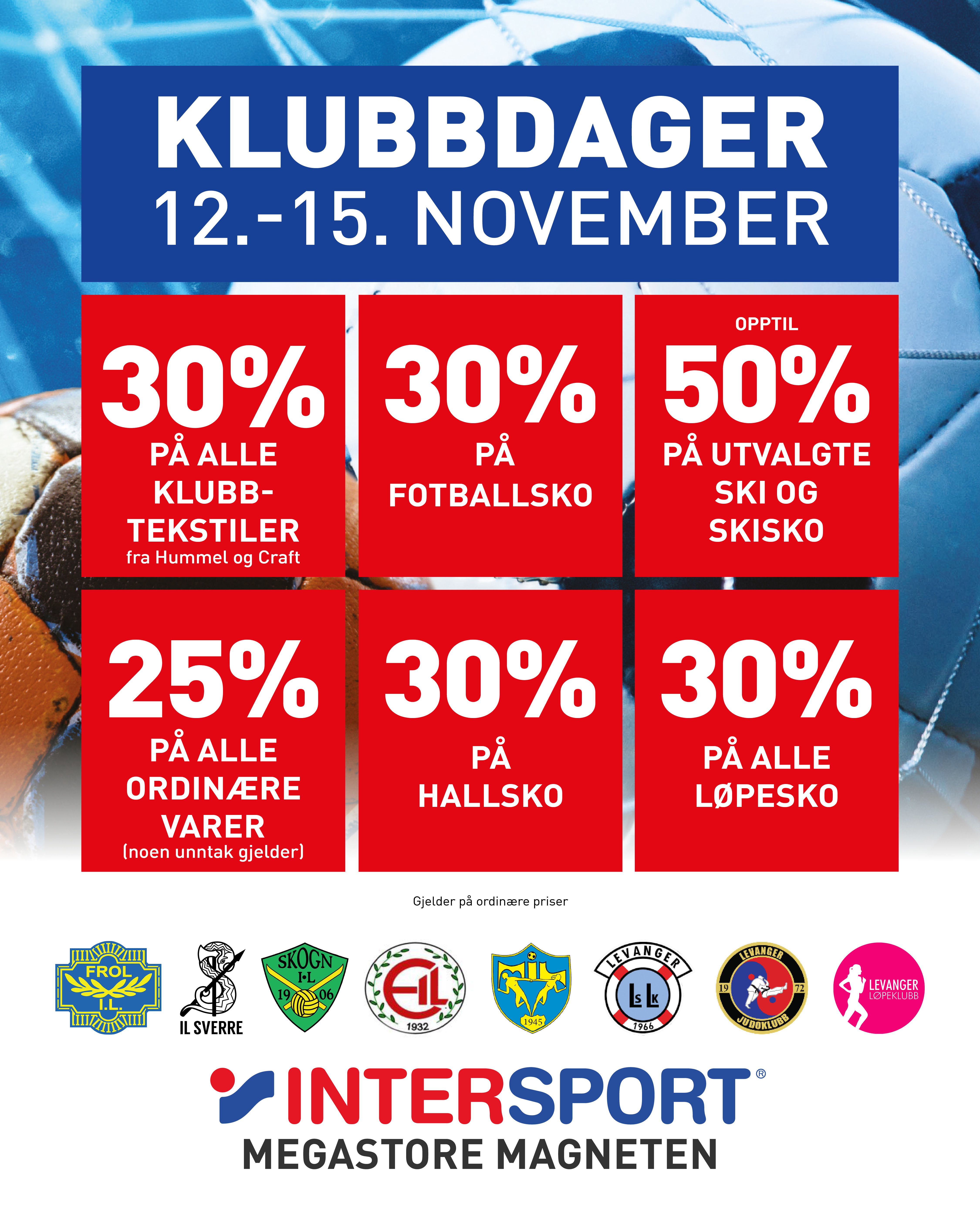 Tilbudet fra Intersport gigant Levanger 