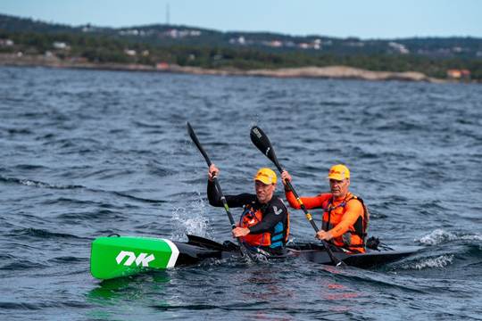 Image for Flott innsats av DKK-padlere i Norgescup surfski 2026