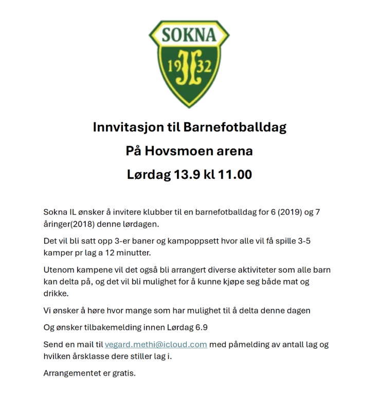 Image for BARNEFOTBALLDAG