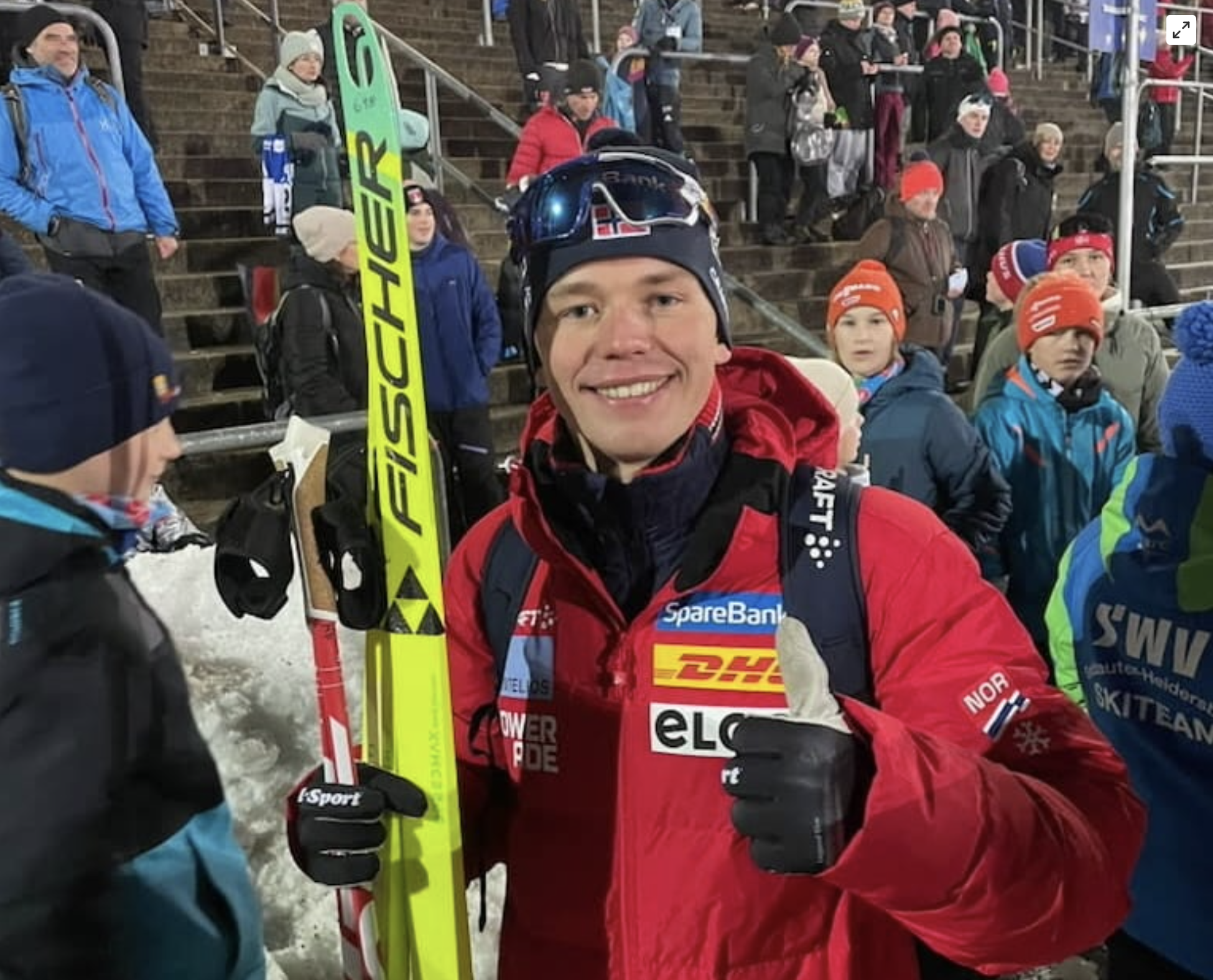 Image for Mathias markerer seg i verdens cupen i Oberhof.