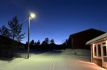 Lysløyperenn og åpen kafé