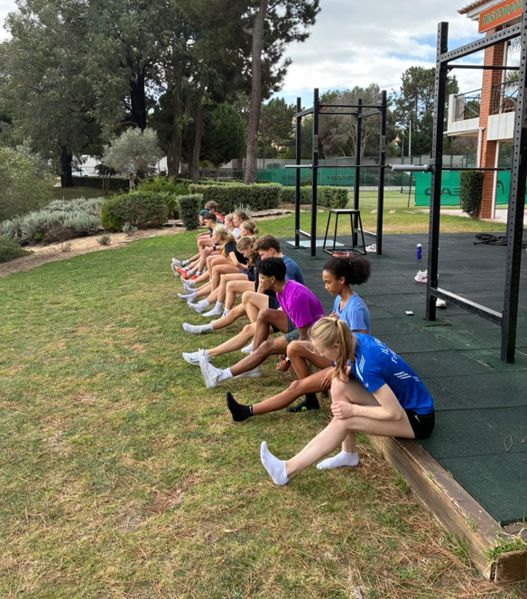 Treningsleir med juniorlandslaget i Portugal