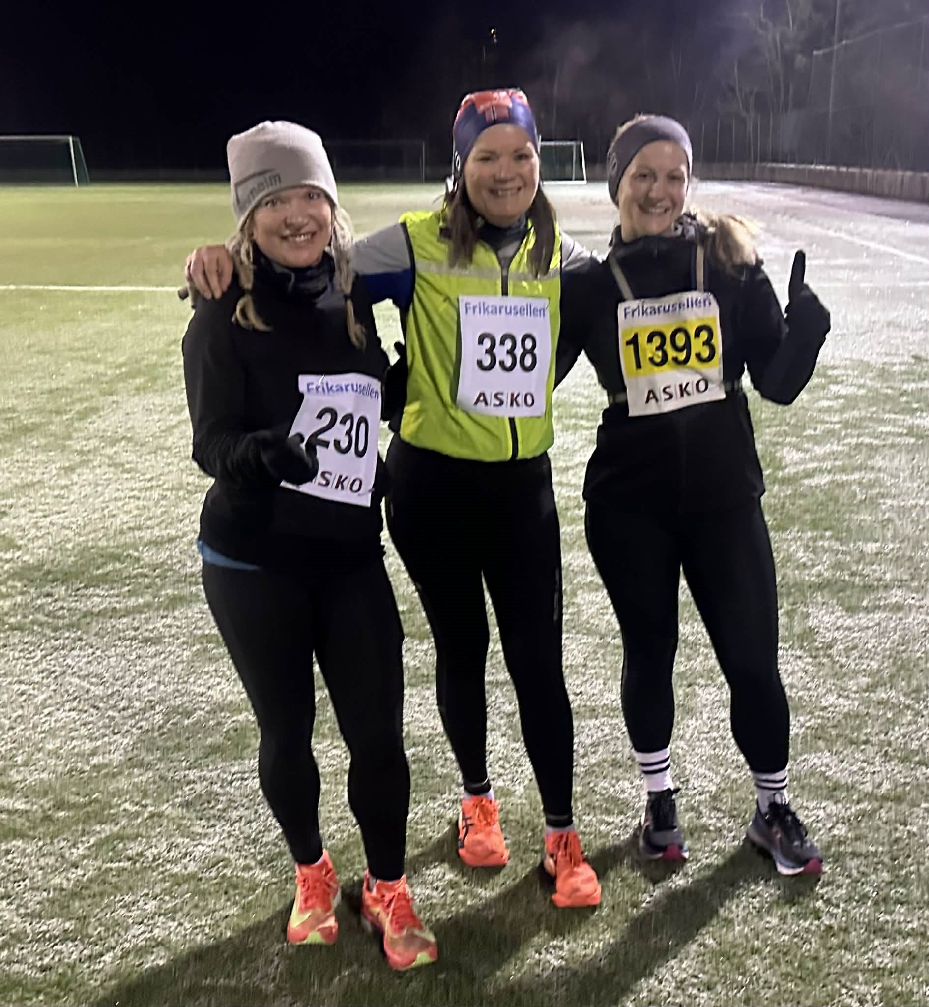 Image for Frikarusellen 4 - 105 deltakere fullførte i iskaldt vær