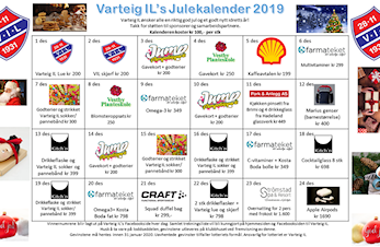 Vinnere av julekalendrene