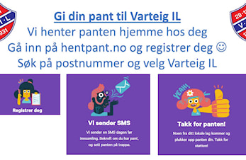 Gi din pant til Varteig IL