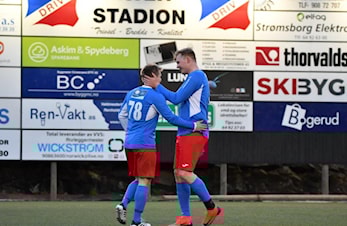Storseier for A-laget i serieåpningen
