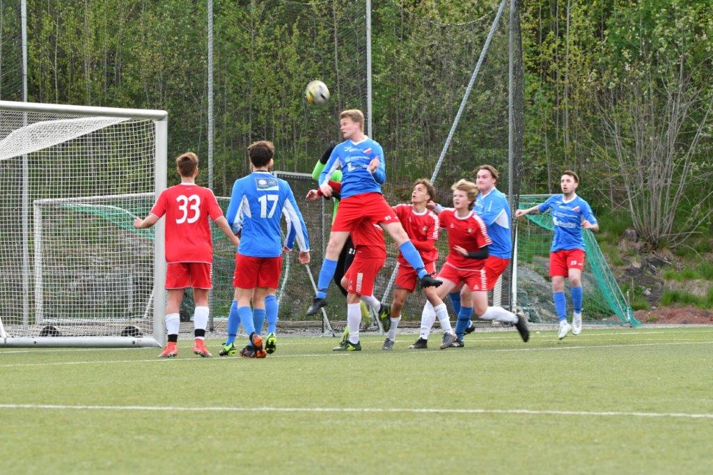 Årets første treningskamp for A-laget lørdag 25.1