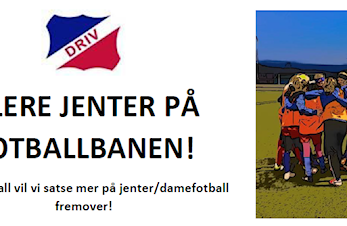 Flere jenter på fotballbanen i 2021