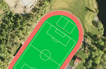 Driv IL skifter kunstgresset på Mjær Stadion, oppstart 01.07.2022 Området er helt stengt i hele juli.