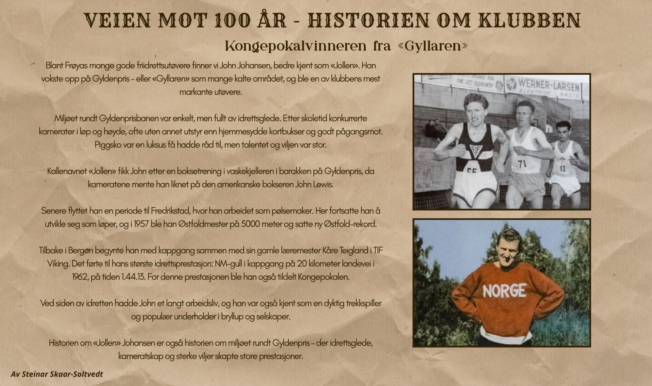 Kongepokalvinneren fr 《Gyllaren》