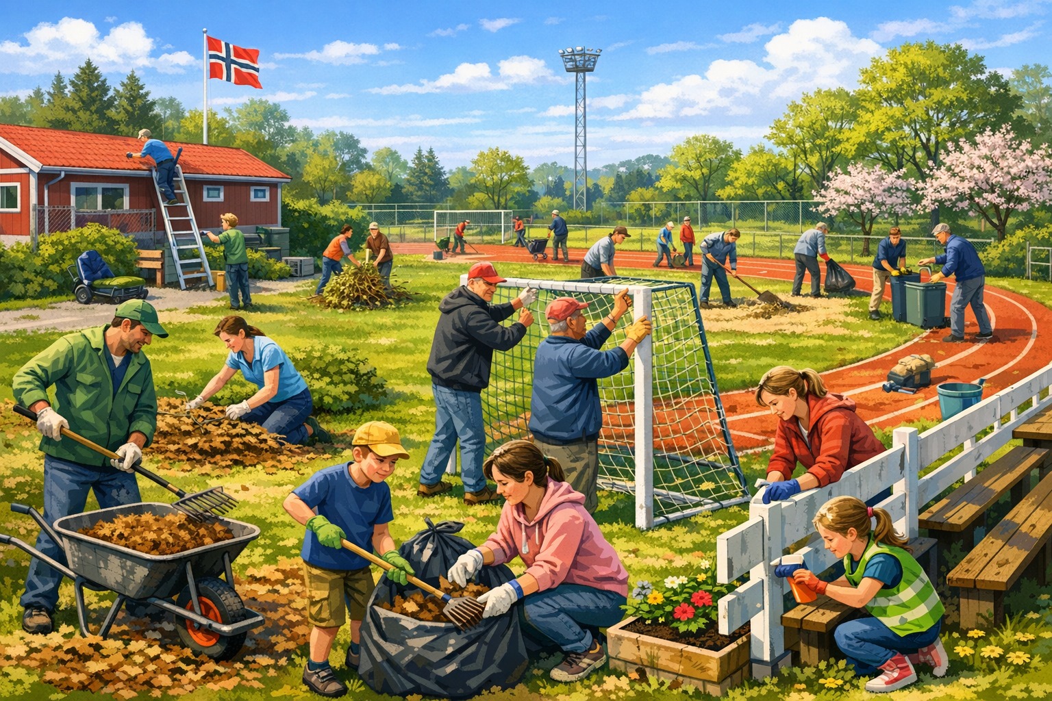 Image for Vårdugnad på Ørskogbank stadion