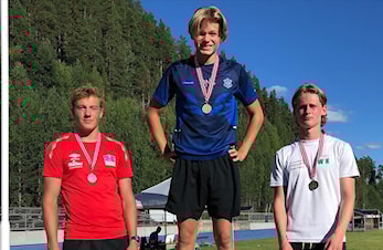 3.plass til William Kollberg i UM mangekamp.