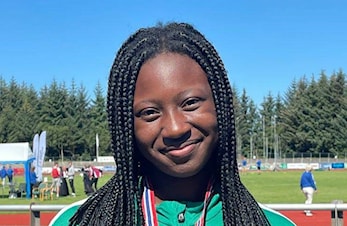 2 sølvmedaljer i UM til Lillian Washington