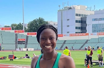 Klubbrekord av Lillian Washington med 12.42m i tresteg!