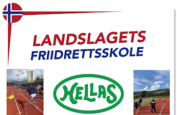 Landslagets friidrettsskole fra 7. til 10. august på Marienlyst.
