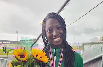 NM - Bronsemedalje til Lillian i høyde!