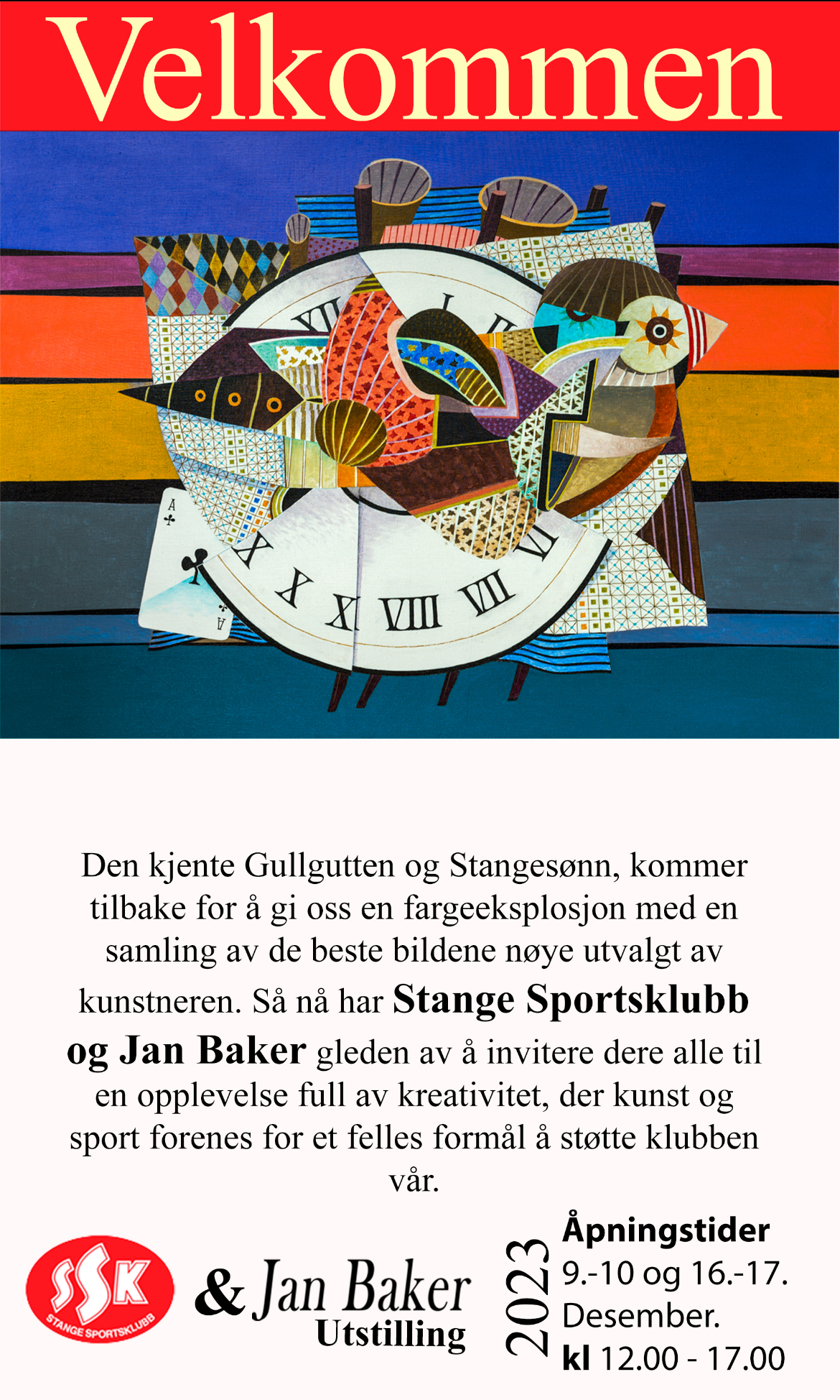 Jan Baker juleutstilling 2023