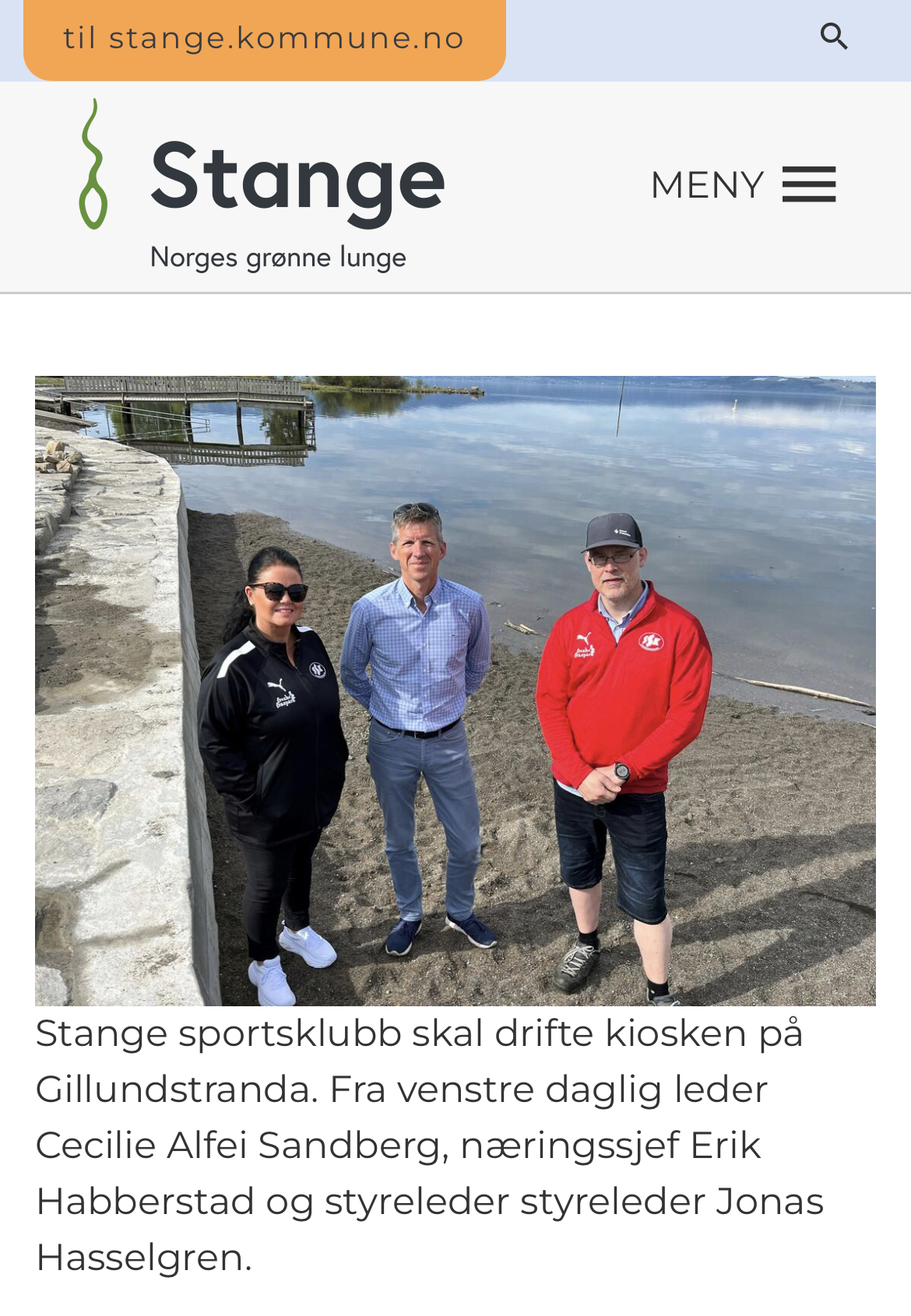 Vi åpner kiosk på Gillundstranda!