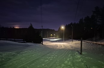 Lys i lysløypa!